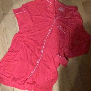 Victoria secret button up sleep gown size s/p